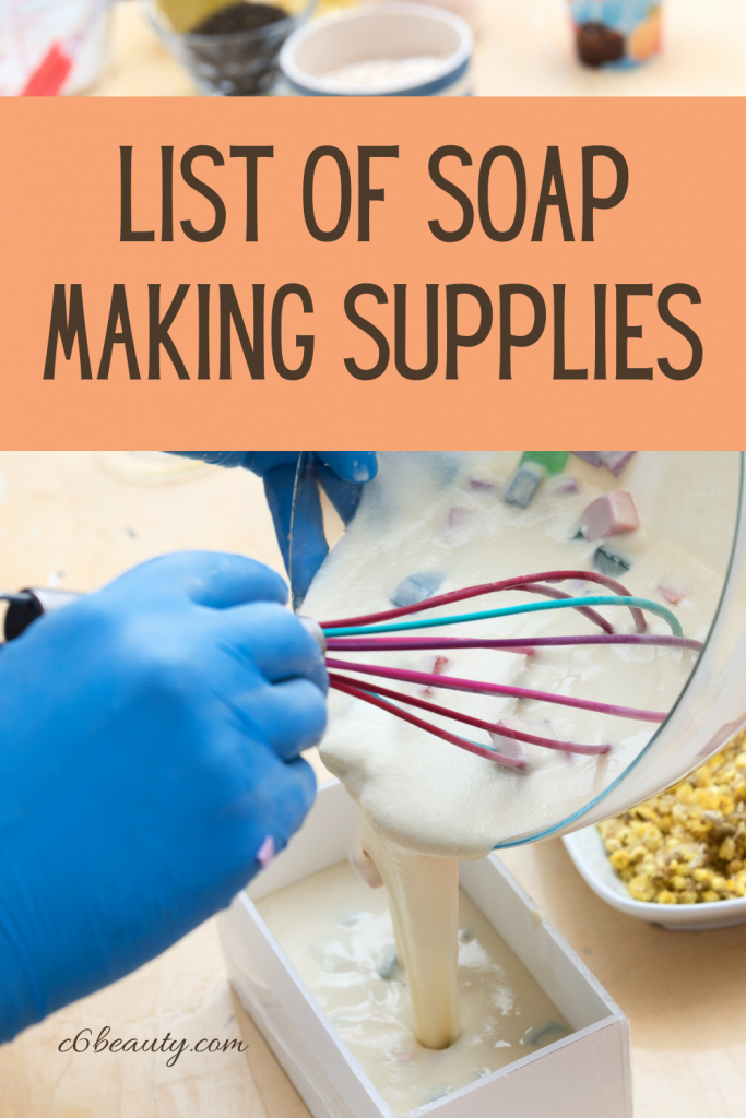 List of soap making supplies
