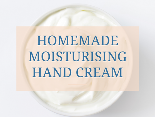 homemade moisturising hand cream