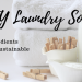 DIY laundry soap