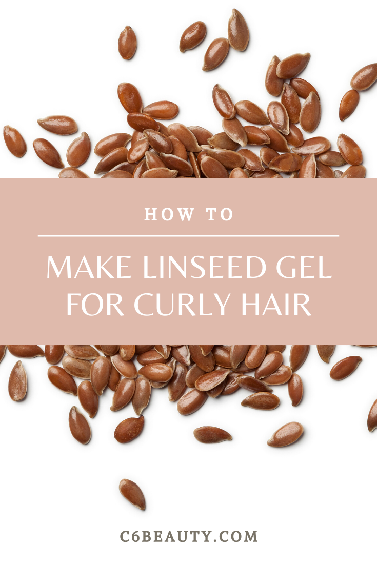 linseed (flaxseed) gel for curly hair
