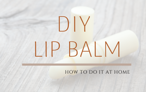 DIY lip balm