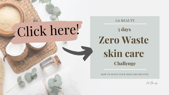Zero waste skincare challenge