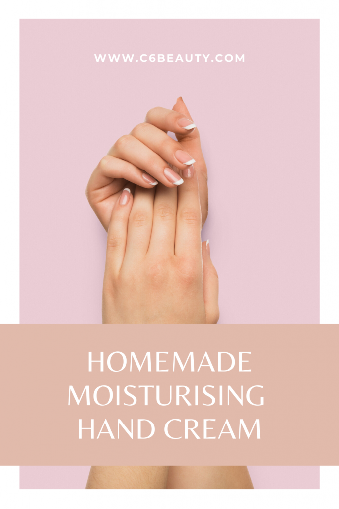 homemade moisturising hand cream
