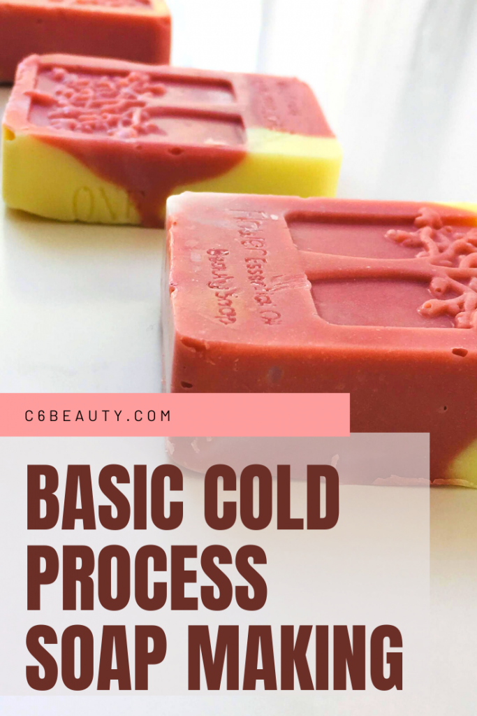 Soap making cold process