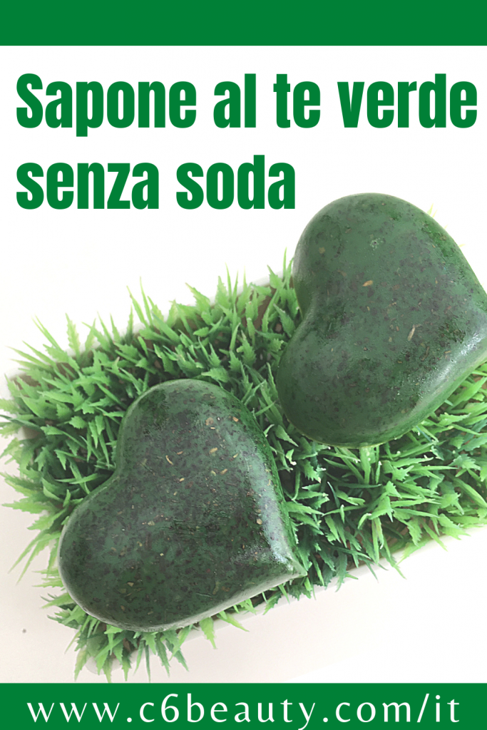 sapone al te verde senza soda caustica