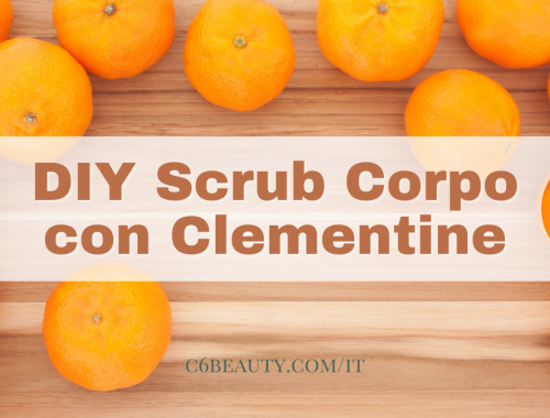 Clementine DIY scrub corpo