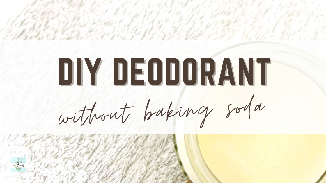 DIY deodorant without baking soda