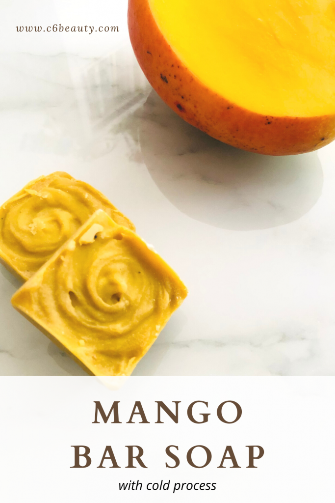 mango bar soap cold process