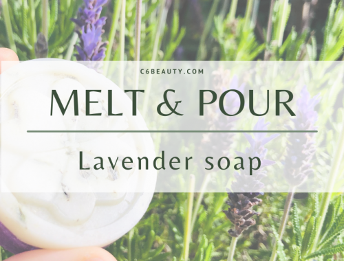 melt and pour lavender