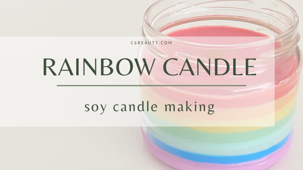 How to make rainbow candle