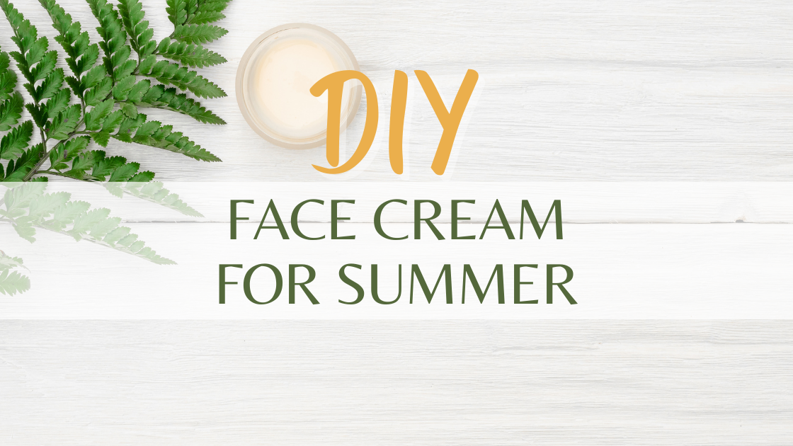 DIY Non-Greasy Face Cream