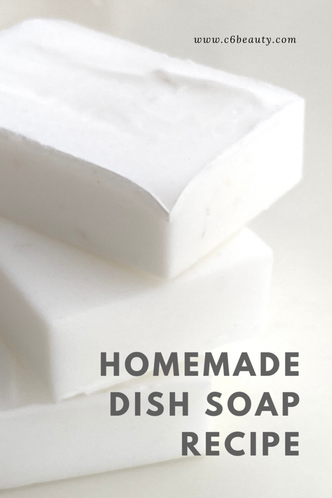 Solid Homemade Dish Soap Recipe