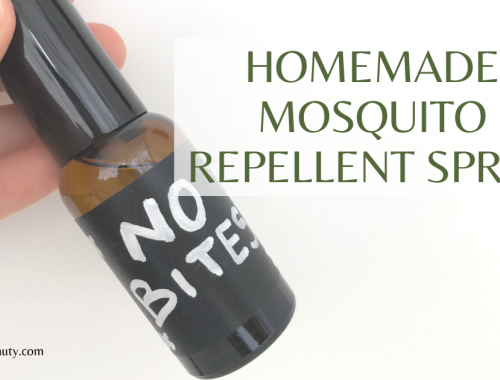 Homemade Mosquito Repellent Spray